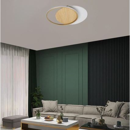 LED Pritemdomas lubinis šviestuvas LED/60W/230V 3000-6500K + nuotolinio valdymo pultas