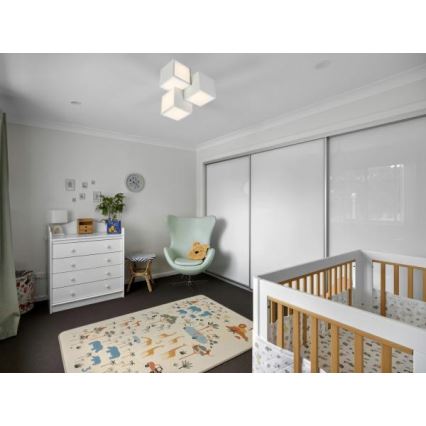 LED Pritemdomas lubinis šviestuvas LED/60W/230V 3000-6500K + nuotolinio valdymo pultas
