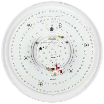 LED Pritemdomas lubinis šviestuvas LED/60W/230V 3000K/4000K/6500K diametras 50 cm + nuotolinio valdymo pultas