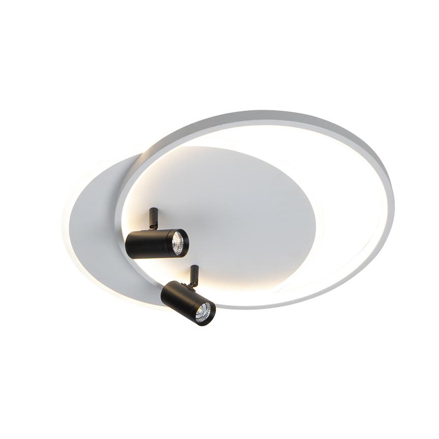 LED Pritemdomas lubinis šviestuvas LED/65W/230V 3000-6500K balta + nuotolinio valdymo pultas
