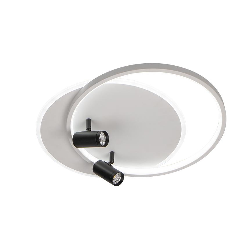 LED Pritemdomas lubinis šviestuvas LED/65W/230V 3000-6500K balta + nuotolinio valdymo pultas