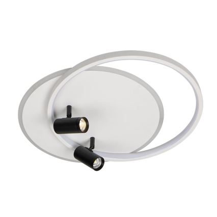 LED Pritemdomas lubinis šviestuvas LED/65W/230V 3000-6500K balta + nuotolinio valdymo pultas