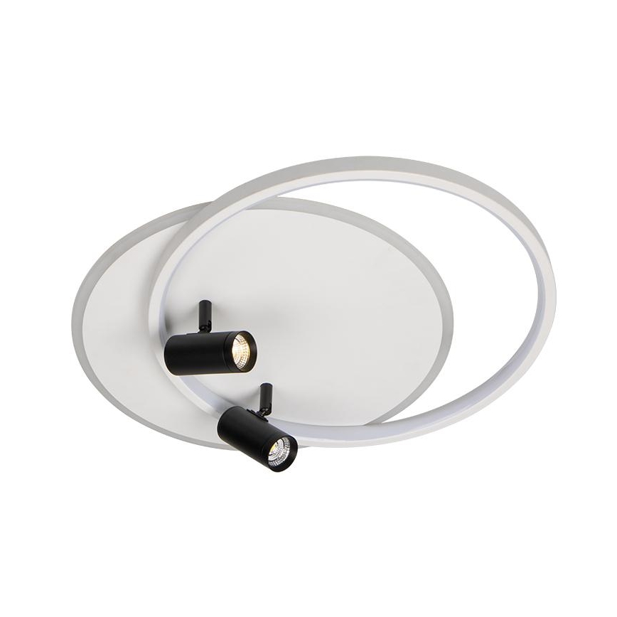 LED Pritemdomas lubinis šviestuvas LED/65W/230V 3000-6500K balta + nuotolinio valdymo pultas