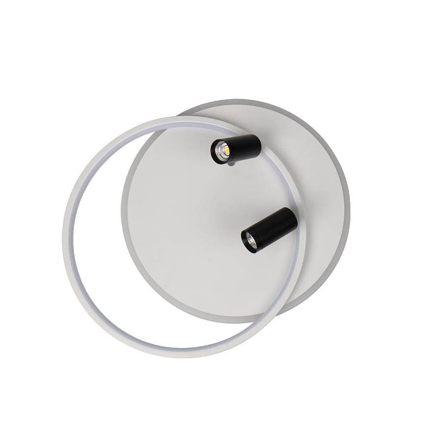 LED Pritemdomas lubinis šviestuvas LED/65W/230V 3000-6500K balta + nuotolinio valdymo pultas