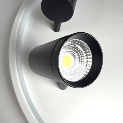 LED Pritemdomas lubinis šviestuvas LED/65W/230V 3000-6500K balta + nuotolinio valdymo pultas