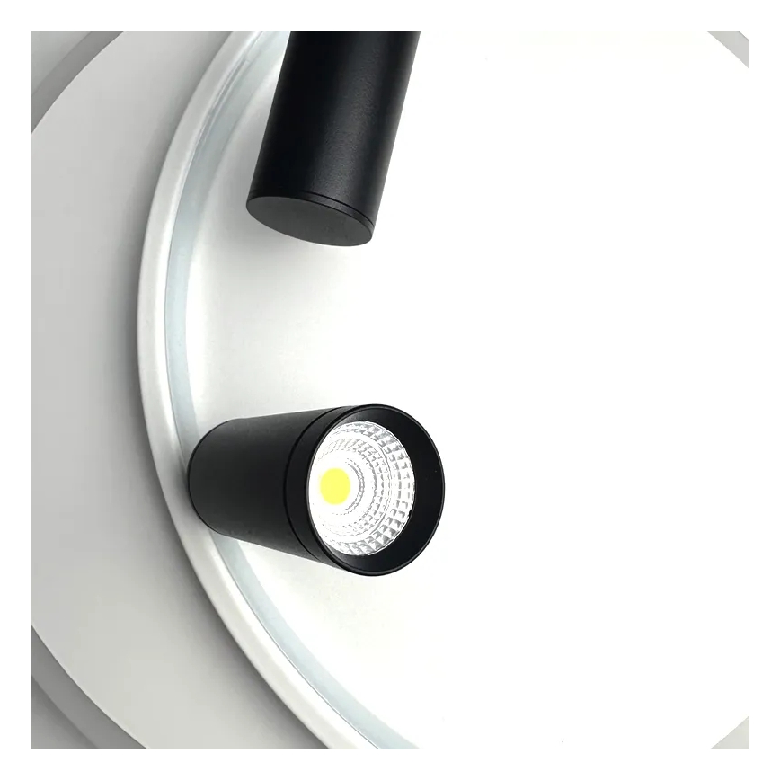 LED Pritemdomas lubinis šviestuvas LED/65W/230V 3000-6500K balta + nuotolinio valdymo pultas