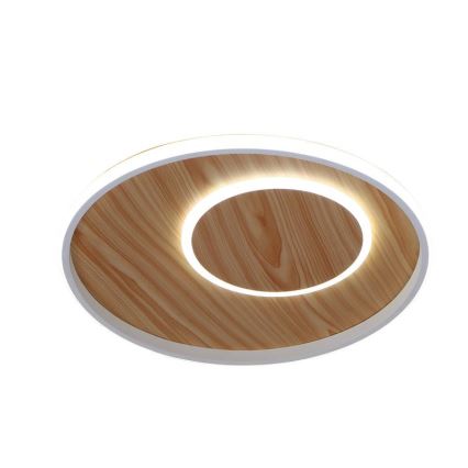 LED Pritemdomas lubinis šviestuvas LED/65W/230V 3000-6500K ruda + nuotolinio valdymo pultas