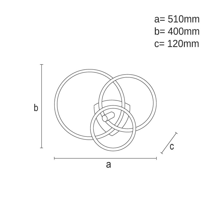 LED Pritemdomas lubinis šviestuvas LED/70W/230V 3000-6500K balta/juoda + nuotolinio valdymo pultas