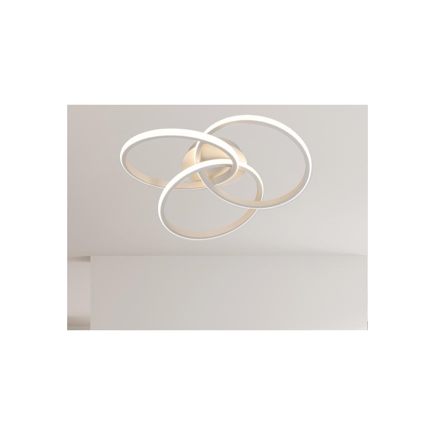 LED Pritemdomas lubinis šviestuvas LED/70W/230V 3000-6500K balta + nuotolinio valdymo pultas