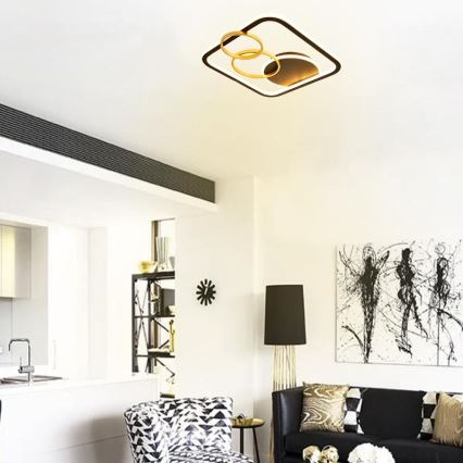 LED Pritemdomas lubinis šviestuvas LED/70W/230V 3000-6500K + nuotolinio valdymo pultas