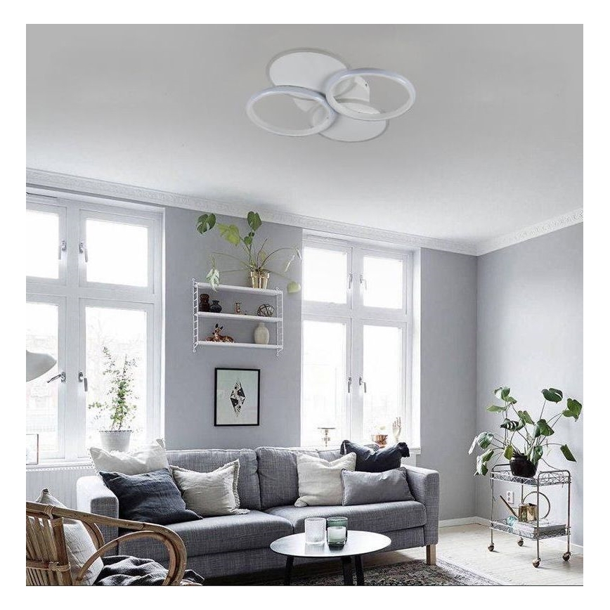 LED Pritemdomas lubinis šviestuvas LED/70W/230V 3000-6500K + nuotolinio valdymo pultas