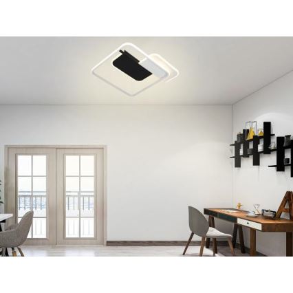 LED Pritemdomas lubinis šviestuvas LED/70W/230V 3000-6500K + nuotolinio valdymo pultas