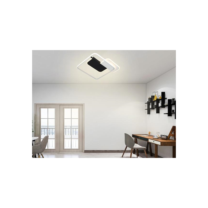 LED Pritemdomas lubinis šviestuvas LED/70W/230V 3000-6500K + nuotolinio valdymo pultas