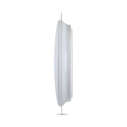 LED Pritemdomas lubinis šviestuvas LED/72W/230V 3000-6500K diametras 67 cm balta + nuotolinio valdymo pultas