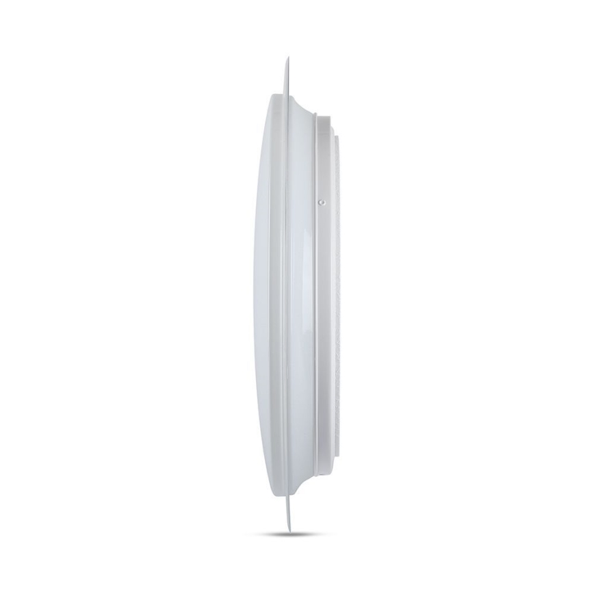 LED Pritemdomas lubinis šviestuvas LED/72W/230V 3000-6500K diametras 67 cm balta + nuotolinio valdymo pultas
