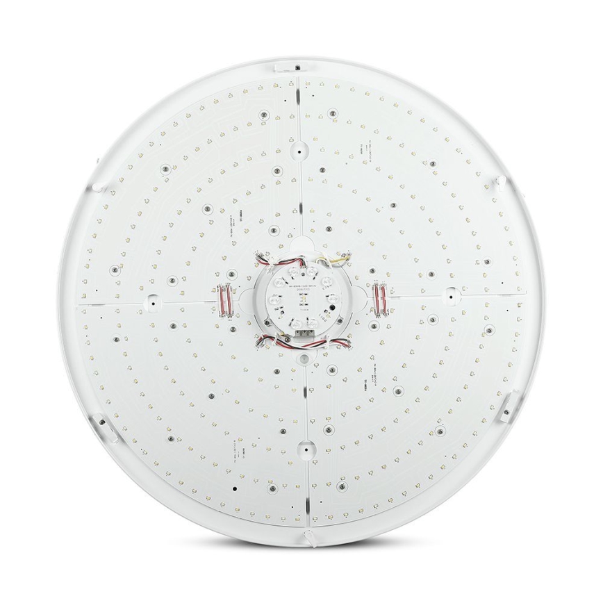 LED Pritemdomas lubinis šviestuvas LED/72W/230V 3000-6500K diametras 67 cm balta + nuotolinio valdymo pultas