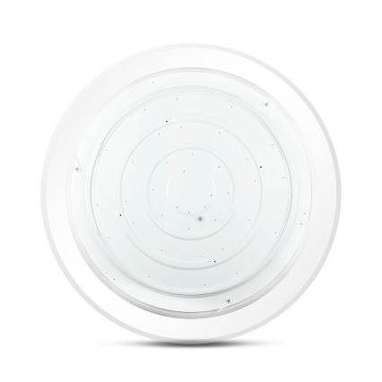 LED Pritemdomas lubinis šviestuvas LED/72W/230V 3000-6500K diametras 67 cm balta + nuotolinio valdymo pultas