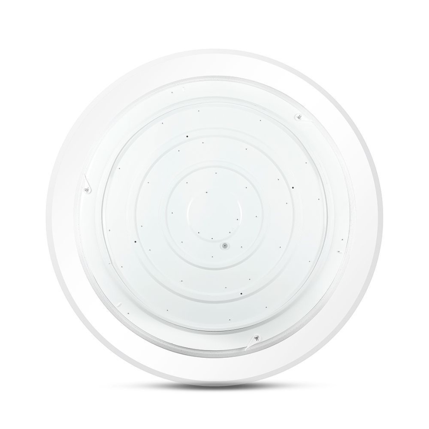 LED Pritemdomas lubinis šviestuvas LED/72W/230V 3000-6500K diametras 67 cm balta + nuotolinio valdymo pultas