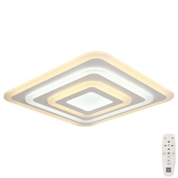 LED Pritemdomas lubinis šviestuvas LED/77W/230V 3000-6500K + nuotolinio valdymo pultas