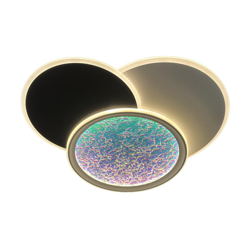 LED Pritemdomas lubinis šviestuvas LED/80W/230V 3000-6500K balta + nuotolinio valdymo pultas