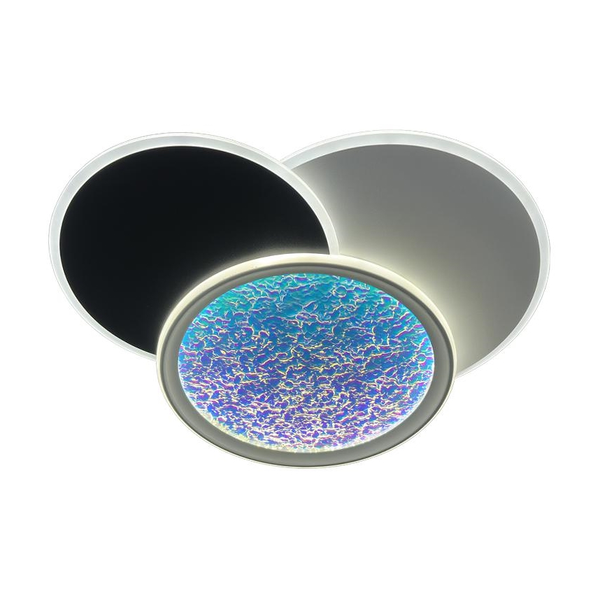 LED Pritemdomas lubinis šviestuvas LED/80W/230V 3000-6500K balta + nuotolinio valdymo pultas