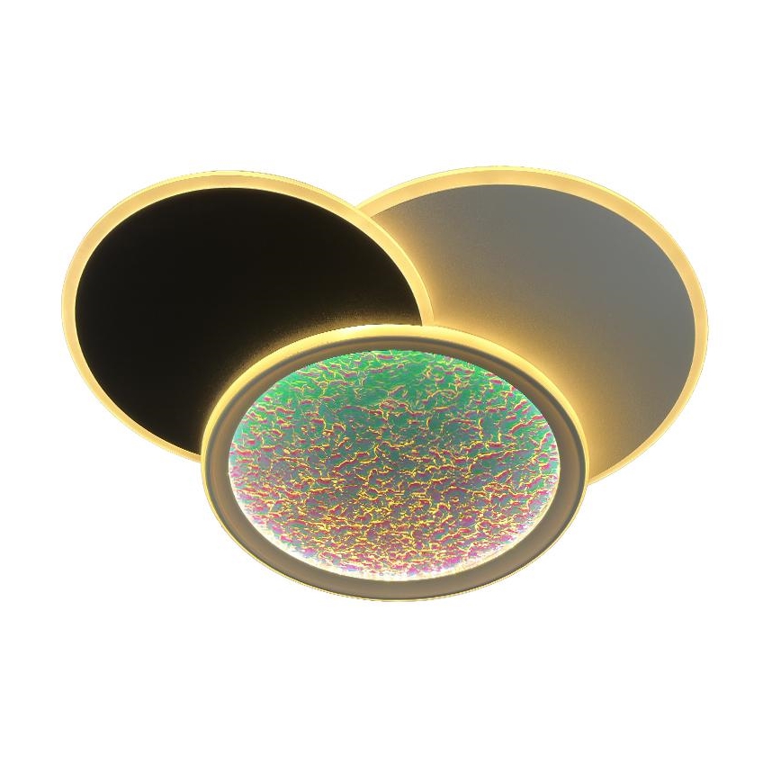 LED Pritemdomas lubinis šviestuvas LED/80W/230V 3000-6500K balta + nuotolinio valdymo pultas