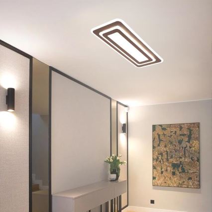 LED Pritemdomas lubinis šviestuvas LED/85W/230V 3000-6500K + nuotolinio valdymo pultas