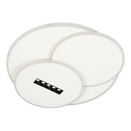 LED Pritemdomas lubinis šviestuvas LED/90W/230V 3000-6500K balta + nuotolinio valdymo pultas