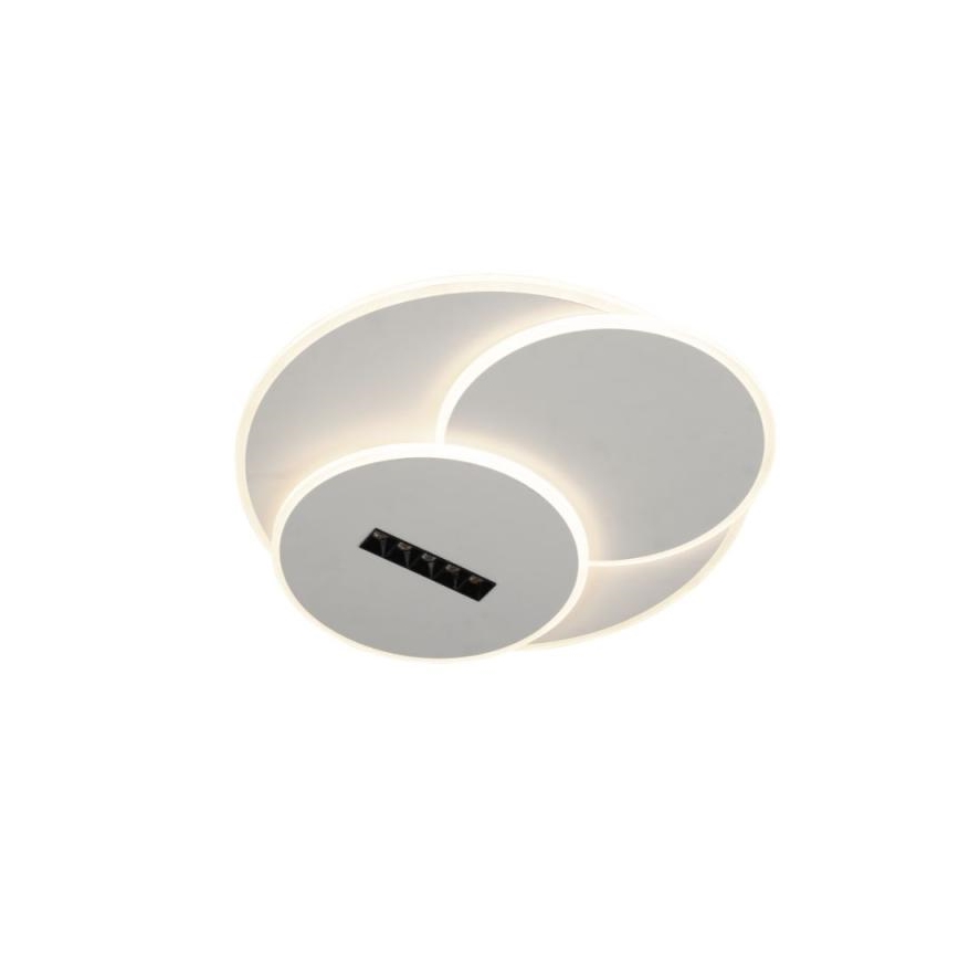 LED Pritemdomas lubinis šviestuvas LED/90W/230V 3000-6500K balta + nuotolinio valdymo pultas