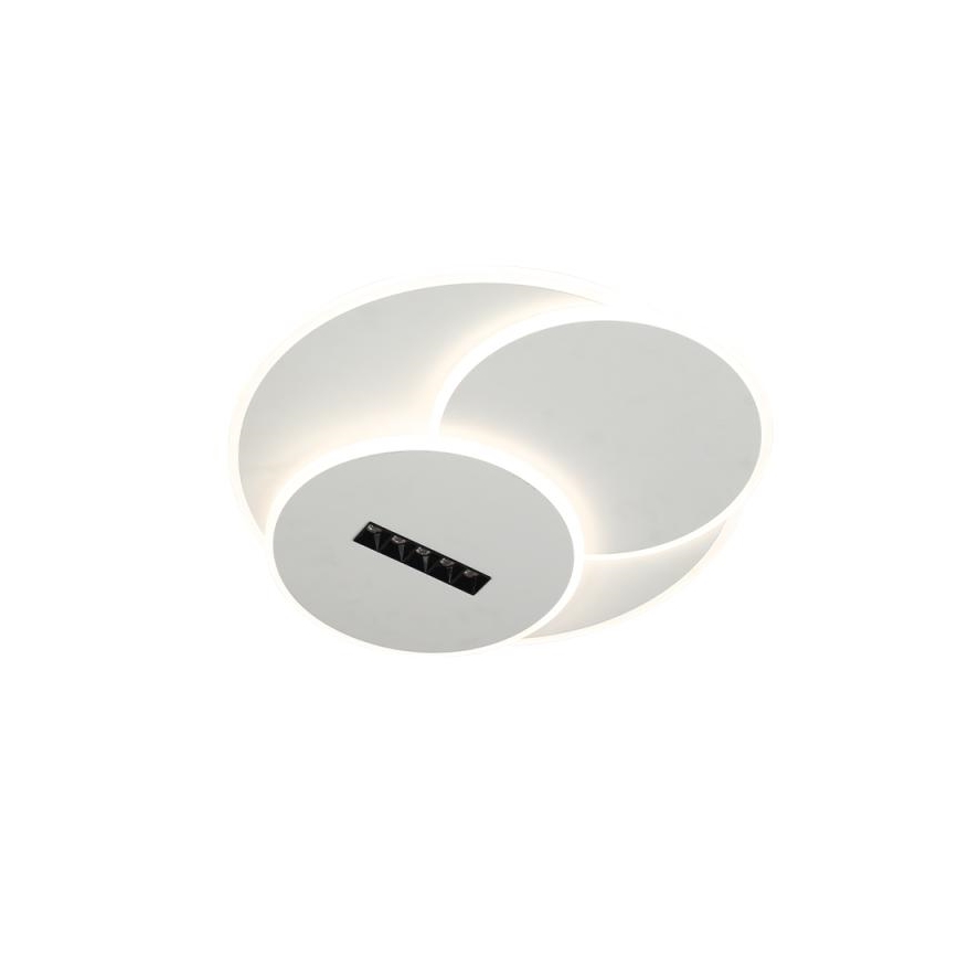 LED Pritemdomas lubinis šviestuvas LED/90W/230V 3000-6500K balta + nuotolinio valdymo pultas