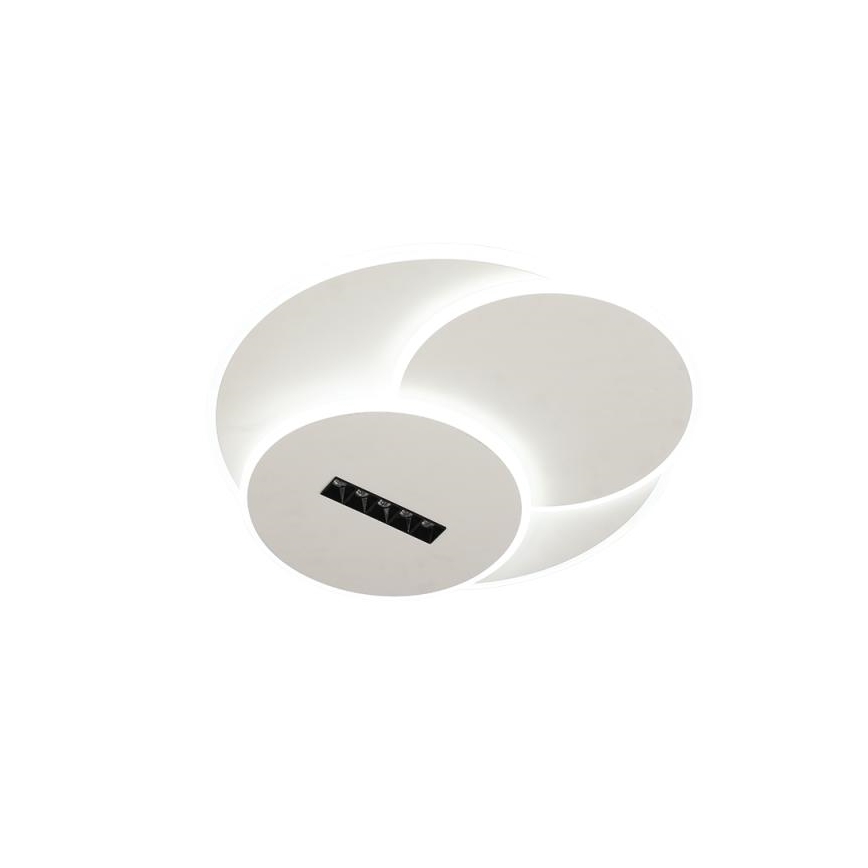 LED Pritemdomas lubinis šviestuvas LED/90W/230V 3000-6500K balta + nuotolinio valdymo pultas