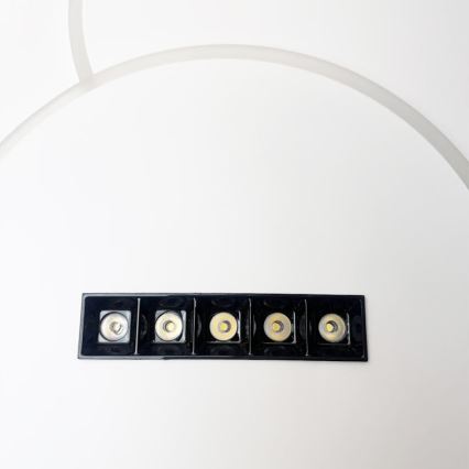 LED Pritemdomas lubinis šviestuvas LED/90W/230V 3000-6500K balta + nuotolinio valdymo pultas