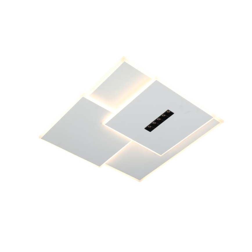 LED Pritemdomas lubinis šviestuvas LED/95W/230V 3000-6500K balta + nuotolinio valdymo pultas