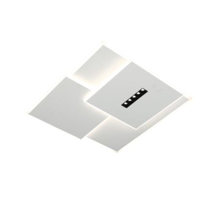 LED Pritemdomas lubinis šviestuvas LED/95W/230V 3000-6500K balta + nuotolinio valdymo pultas