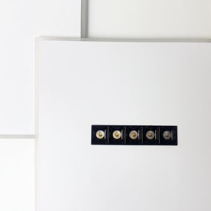 LED Pritemdomas lubinis šviestuvas LED/95W/230V 3000-6500K balta + nuotolinio valdymo pultas
