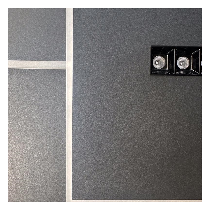 LED Pritemdomas lubinis šviestuvas LED/95W/230V 3000-6500K juoda + nuotolinio valdymo pultas