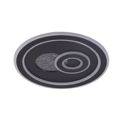 LED Pritemdomas lubinis šviestuvas LED/95W/230V 3000-6500K juoda + nuotolinio valdymo pultas