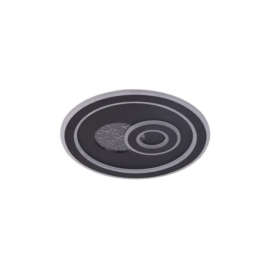 LED Pritemdomas lubinis šviestuvas LED/95W/230V 3000-6500K juoda + nuotolinio valdymo pultas