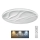 LED Pritemdomas lubinis šviestuvas LIKA LED/60W/230V 2700-6500K diametras 58 cm + nuotolinio valdymo pultas
