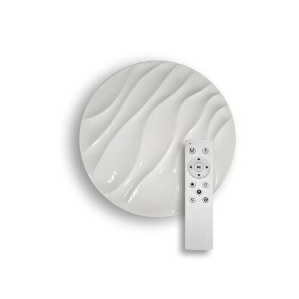 LED Pritemdomas lubinis šviestuvas LIKA LED/60W/230V 2700-6500K diametras 58 cm + nuotolinio valdymo pultas