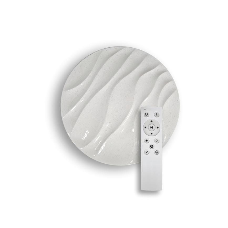 LED Pritemdomas lubinis šviestuvas LIKA LED/60W/230V 2700-6500K diametras 58 cm + nuotolinio valdymo pultas