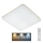 LED Pritemdomas lubinis šviestuvas MANA LED/36W/230V 2700-6500K 43x43 cm + nuotolinio valdymo pultas