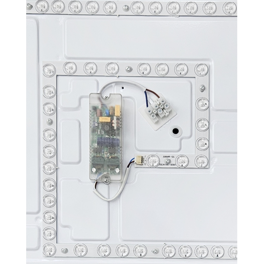 LED Pritemdomas lubinis šviestuvas MANA LED/60W/230V 2700-6500K 53x53 cm + nuotolinio valdymo pultas