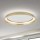 LED Pritemdomas lubinis šviestuvas MANTA LED/38W/230V 2700/3000/4000K diametras 45 cm auksas