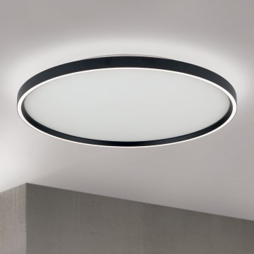 LED Pritemdomas lubinis šviestuvas MASCA LED/47W/230V 2700/3350/4000K diametras 60 cm juoda