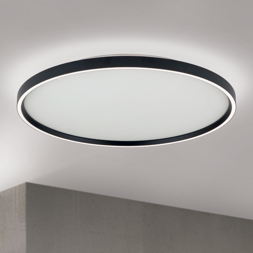 LED Pritemdomas lubinis šviestuvas MASCA LED/47W/230V 2700/3350/4000K diametras 60 cm juoda