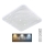 LED Pritemdomas lubinis šviestuvas NERIS LED/36W/230V 2700-6500K 43x43 cm + nuotolinio valdymo pultas