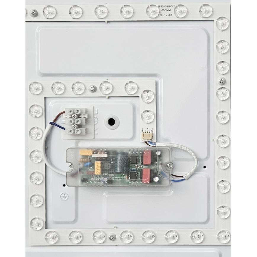 LED Pritemdomas lubinis šviestuvas NERIS LED/36W/230V 2700-6500K 43x43 cm + nuotolinio valdymo pultas