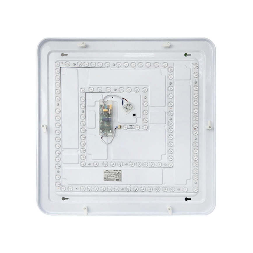 LED Pritemdomas lubinis šviestuvas NERIS LED/60W/230V 2700-6500K 53x53 cm + nuotolinio valdymo pultas