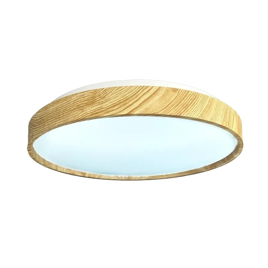 LED Pritemdomas lubinis šviestuvas OPAL LED/36W/230V 3000-6500K diametras 40 cm + nuotolinio valdymo pultas